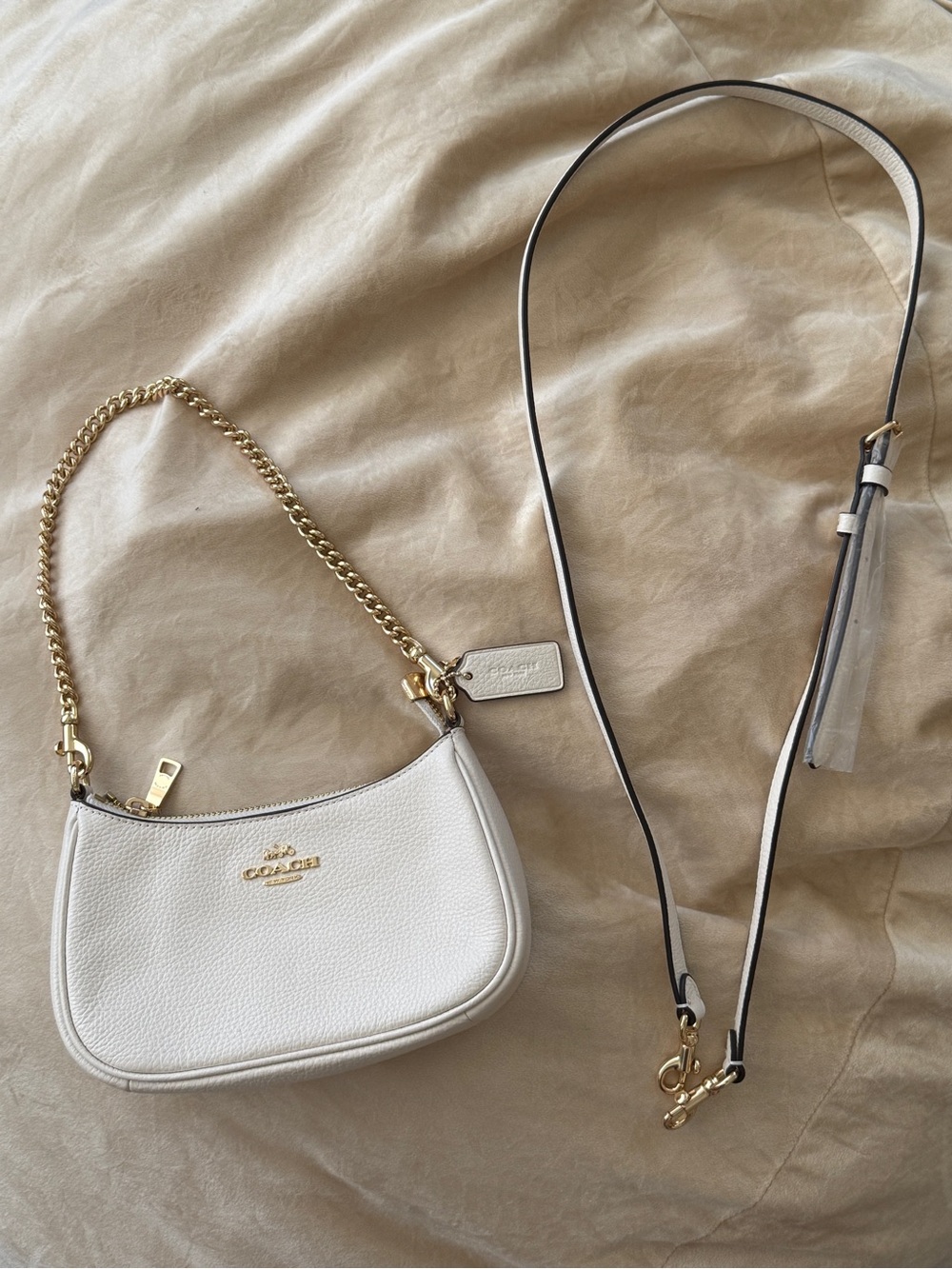 Coach Teri Mini Crossbody Bag - Pebble